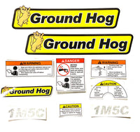 DS-1M - Decal Set for the Ground Hog Inc 1M5C Auger